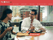 Tablet Screenshot of platodiario.com